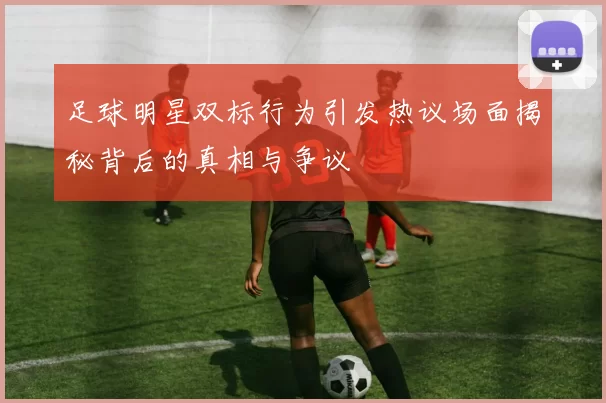 足球明星双标行为引发热议场面揭秘背后的真相与争议