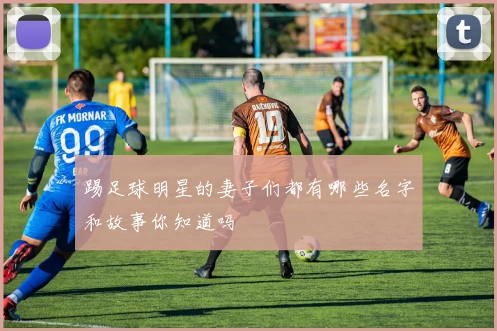 踢足球明星的妻子们都有哪些名字和故事你知道吗